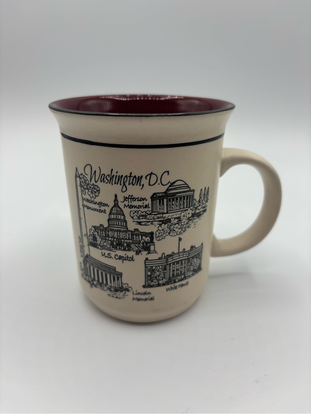 Washington D.C. Souvenir Coffee Mug EXCELLENT CONDITION!